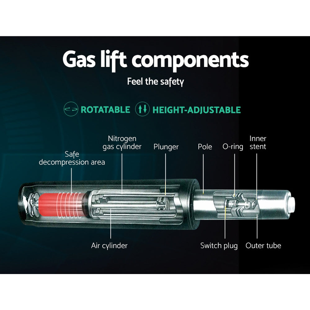 NNEDSZ Office Chair Gaming Chair Computer Mesh Chairs Executive Mid Back Grey