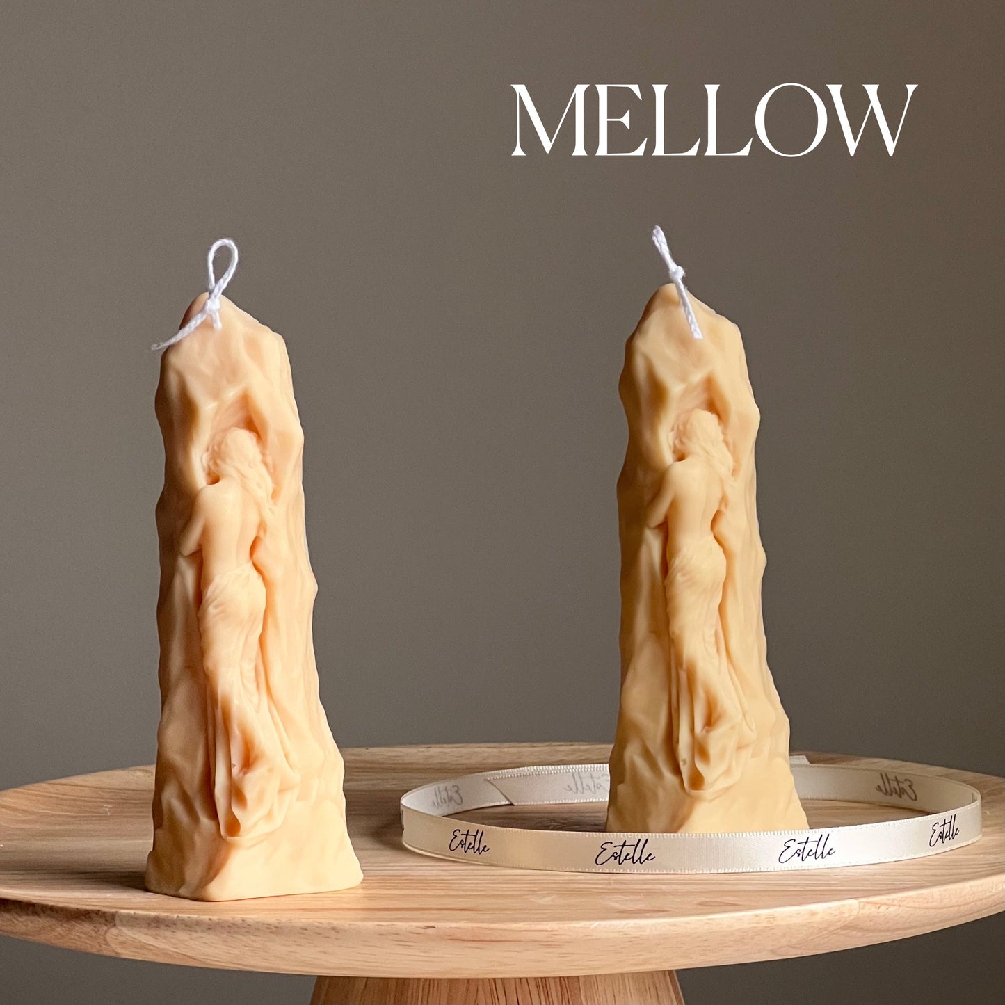 Lady In Stone Candle| Soy Wax Candle| Torso Female Candle| Handmade Gift | Aesthetic Candle| Shaped Candle| Unscented Candles| Unique Gift