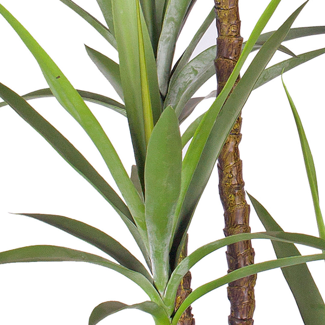 NNEAGS 180cm Artificial Natural Green Dracaena Yucca Tree Fake Tropical Indoor Plant Home Office Decor