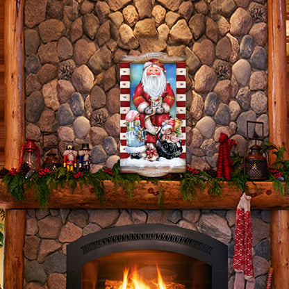 Christmas Wish Holiday Door Decor by Jamie Mills-Price - Christmas Decor - 8457516H