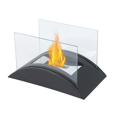 13.5"L Rectangular Tabletop Fireplace-2