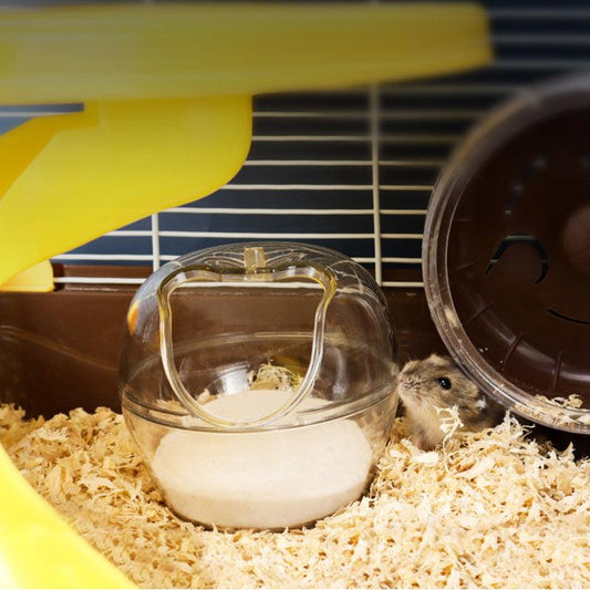 Luxury Clear Plastic Hamster Bathtub