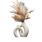 NNEOBA Hollow Ceramic Vase Set for Modern Decor