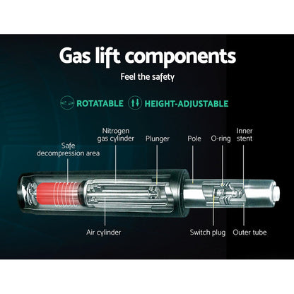 NNEDSZ Office Chair Gaming Chair Computer Mesh Chairs Executive Mid Back Black