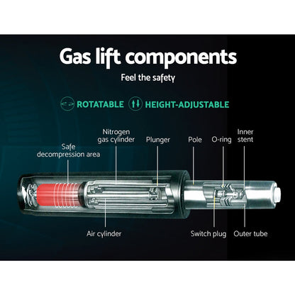 NNEDSZ Office Chair Gaming Chair Computer Mesh Chairs Executive Mid Back Grey