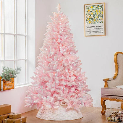 NNEOBA Artificial Christmas Tree Pink Blue Indoor Outdoor Decor