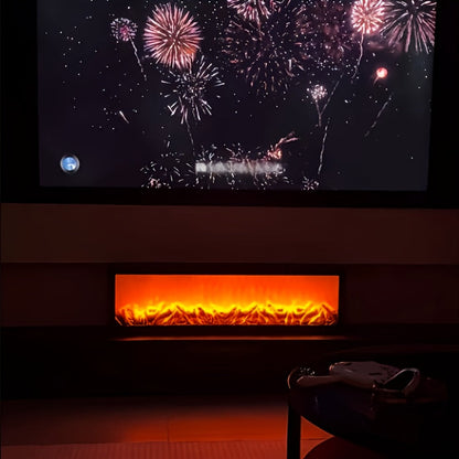 NNETM Art Deco Fireplace Light Home Decor