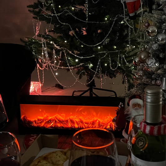 NNETM Art Deco Fireplace Light Home Decor