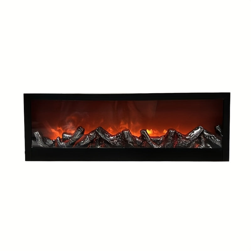 NNETM Art Deco Fireplace Light Home Decor