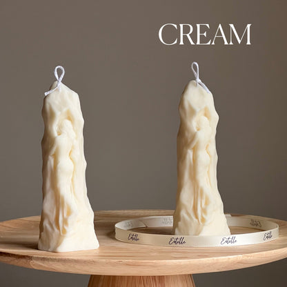 Lady In Stone Candle| Soy Wax Candle| Torso Female Candle| Handmade Gift | Aesthetic Candle| Shaped Candle| Unscented Candles| Unique Gift
