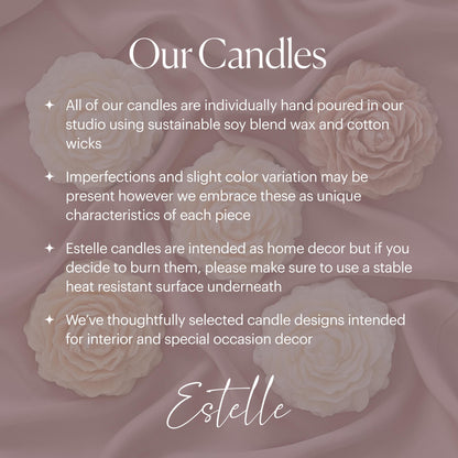 Ribbed Pillar Candle | Soy Wax Candle | Decorative Handmade Candle | Aesthetic Candle| Shaped White Candle| Unscented Candles| Unique Candle